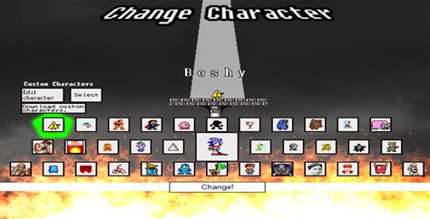 i wanna be the bosy|Characters .